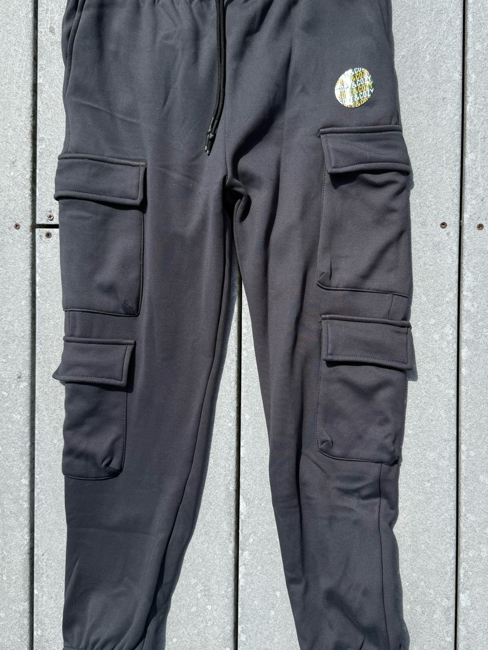 Public Rec Dark Grey Cargo Jogger Pants with Super Soft and Cozy liner